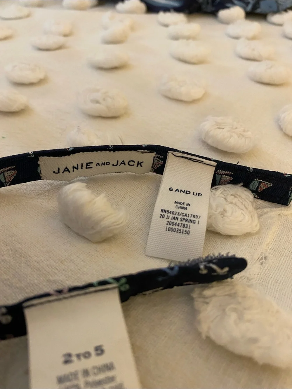 Janie & Jack Nautical Bow Tie Duo ⚓️ ⛵️